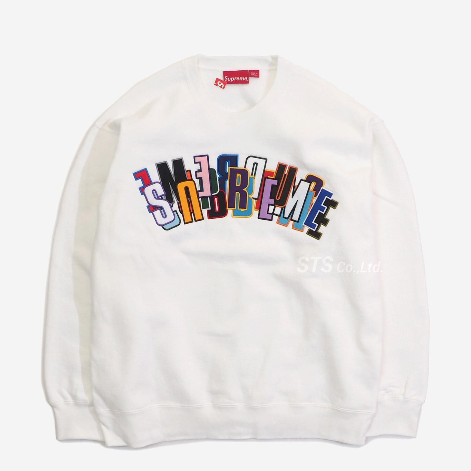 Supreme - Stacked Crewneck - ParkSIDER