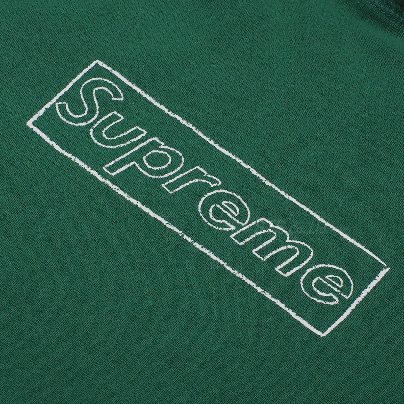 Supreme - KAWS Chalk Logo Hooded Sweatshirt - ParkSIDER