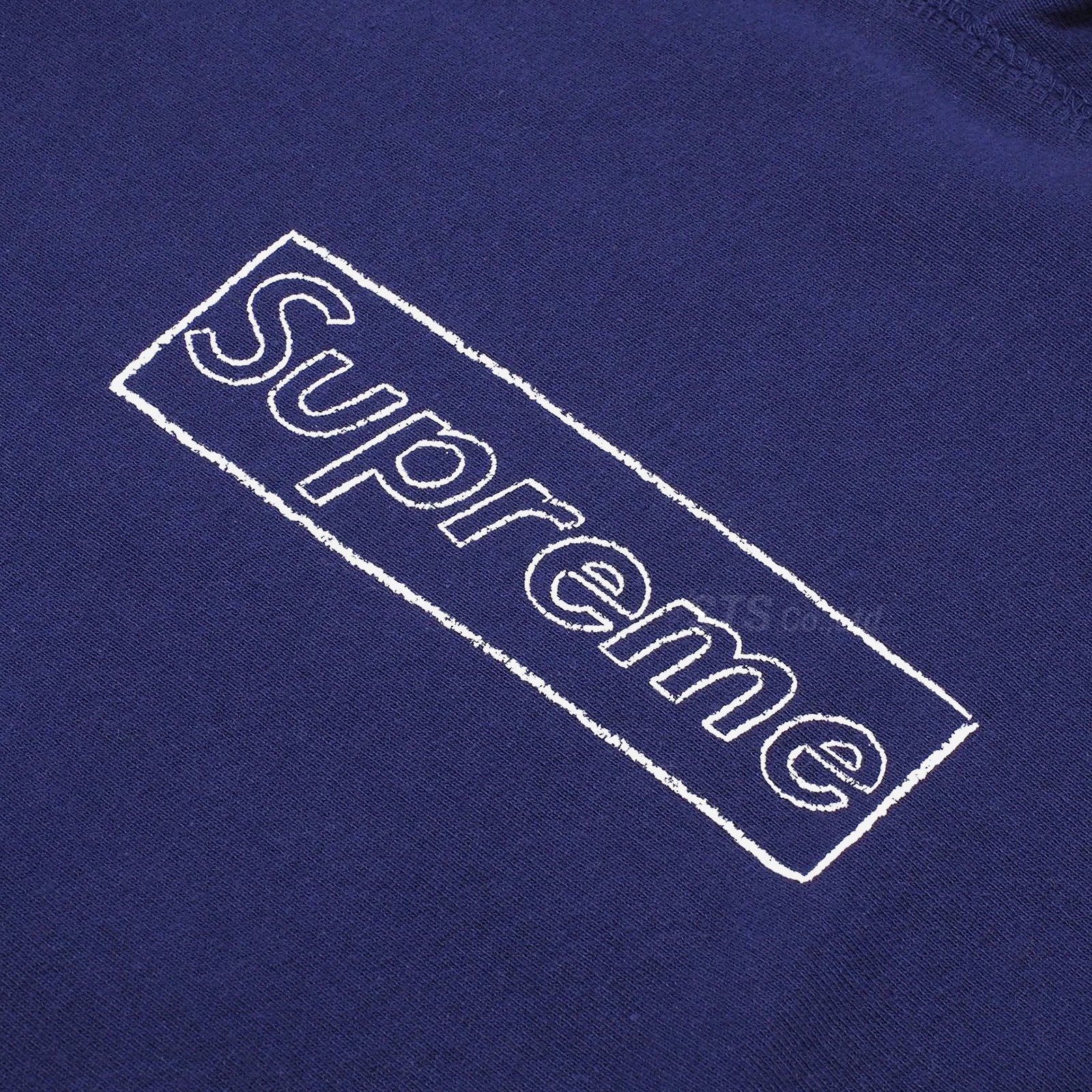 Supreme - KAWS Chalk Logo Hooded Sweatshirt - ParkSIDER