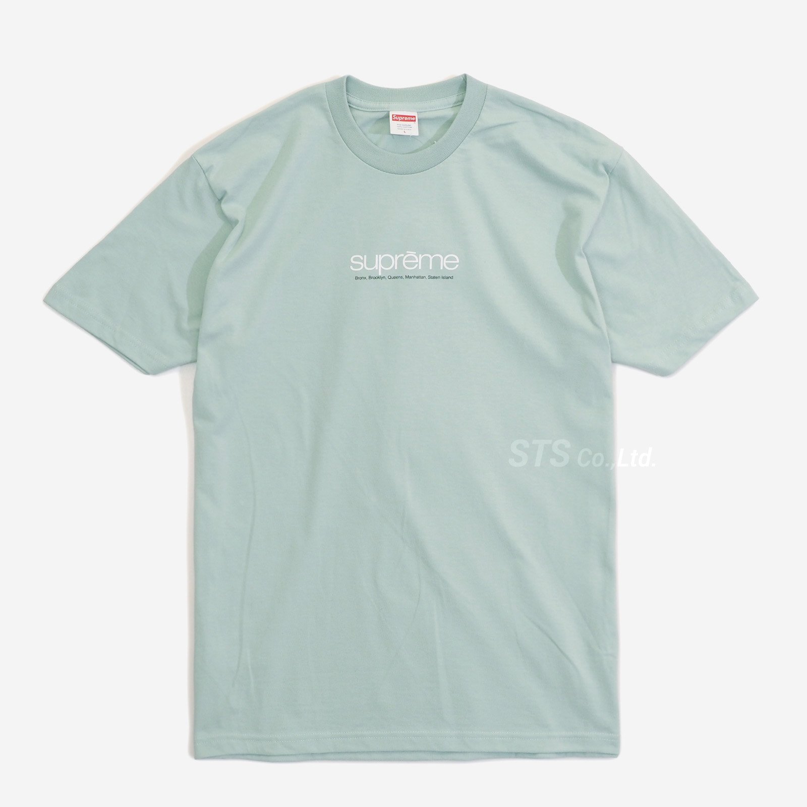 20ss Supreme shop tee tシャツ mint m logo
