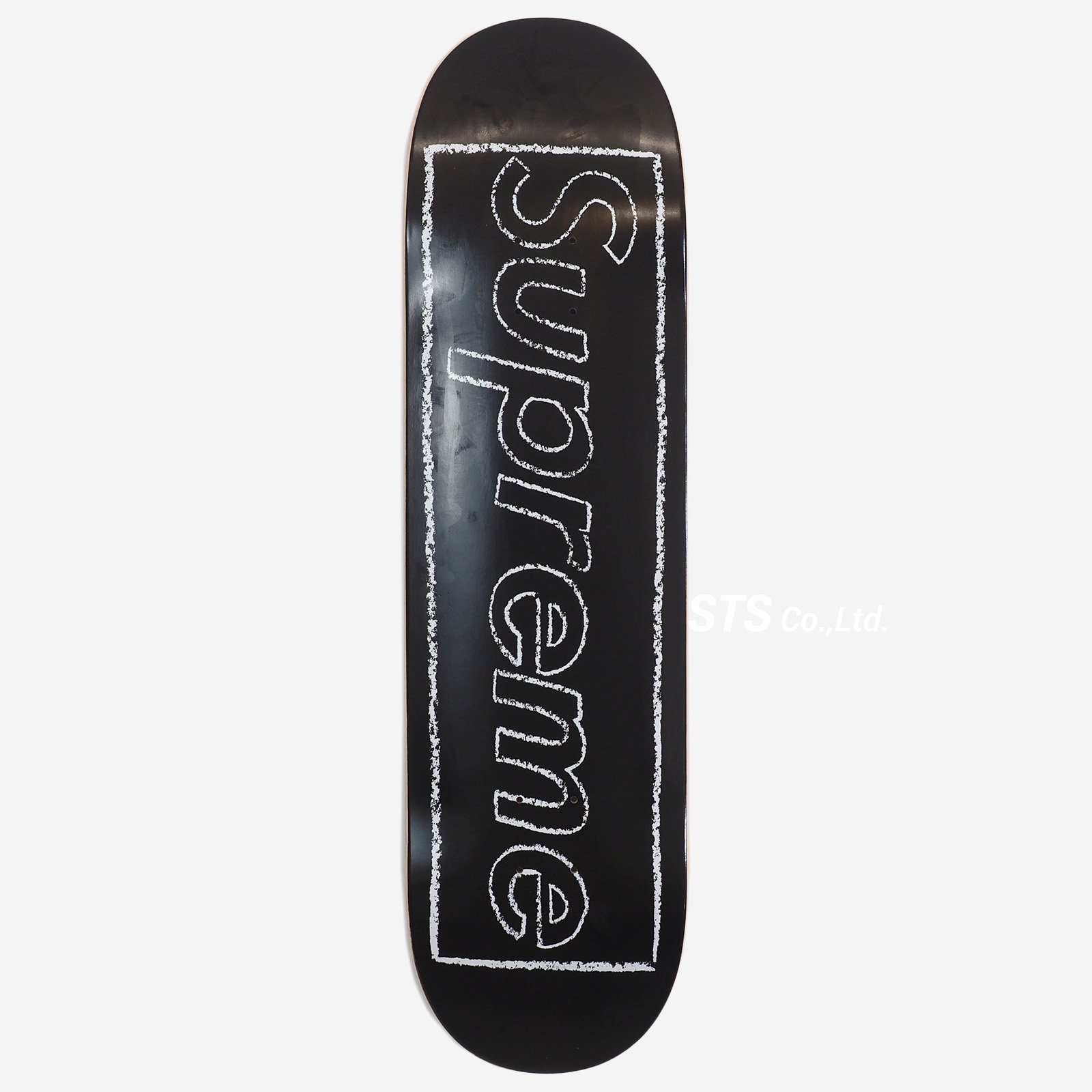 supreme kaws box logo skateboard