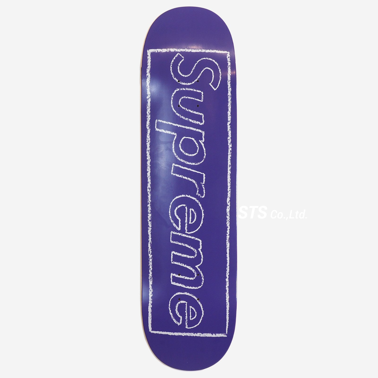 Supreme - KAWS Chalk Logo Skateboard - ParkSIDER