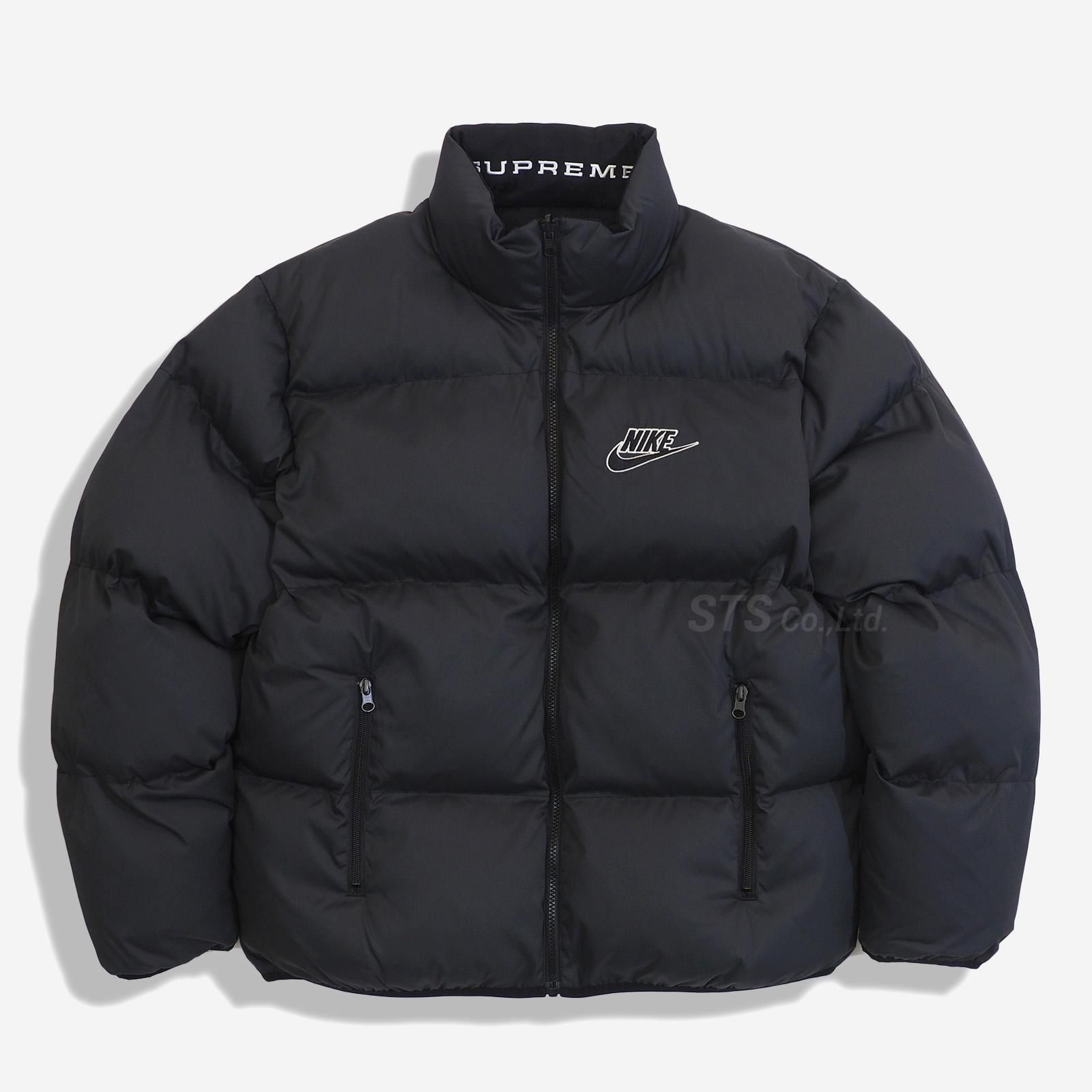 supreme nike reversible puffy jacket