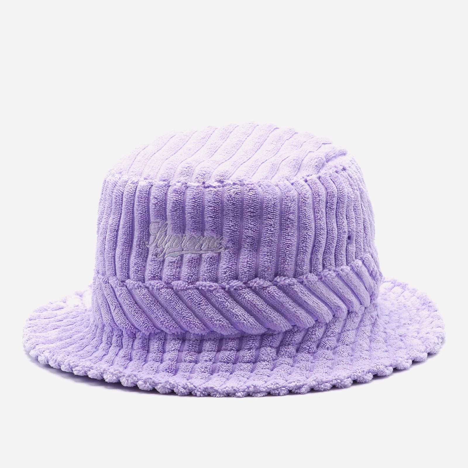 【美品】Supreme Terry Corduroy Crusher ハット 黒 Terry Pattern Crusher | Supreme 23ss