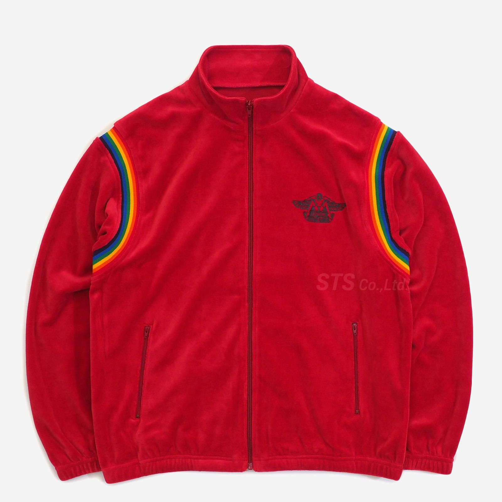 メンズ激安SupremexヒステリックグラマーVelour Track Jacket