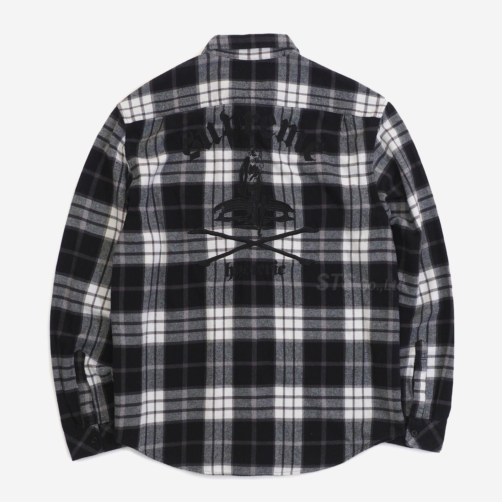 Supreme®/HYSTERIC GLAMOUR Plaid 黒　Lサイズ