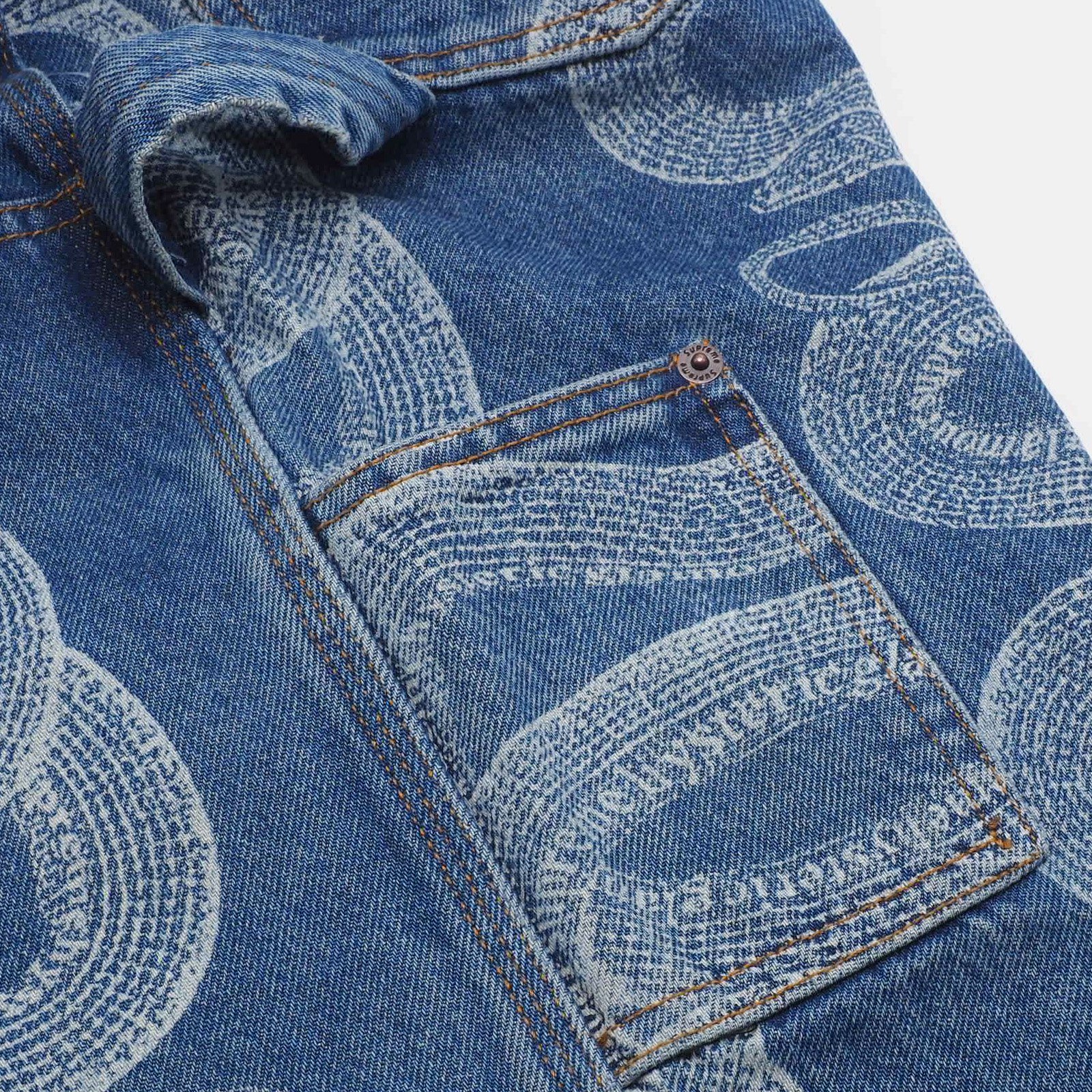 Supreme/Hysteric Glamour Snake Double Knee Denim Pant - ParkSIDER