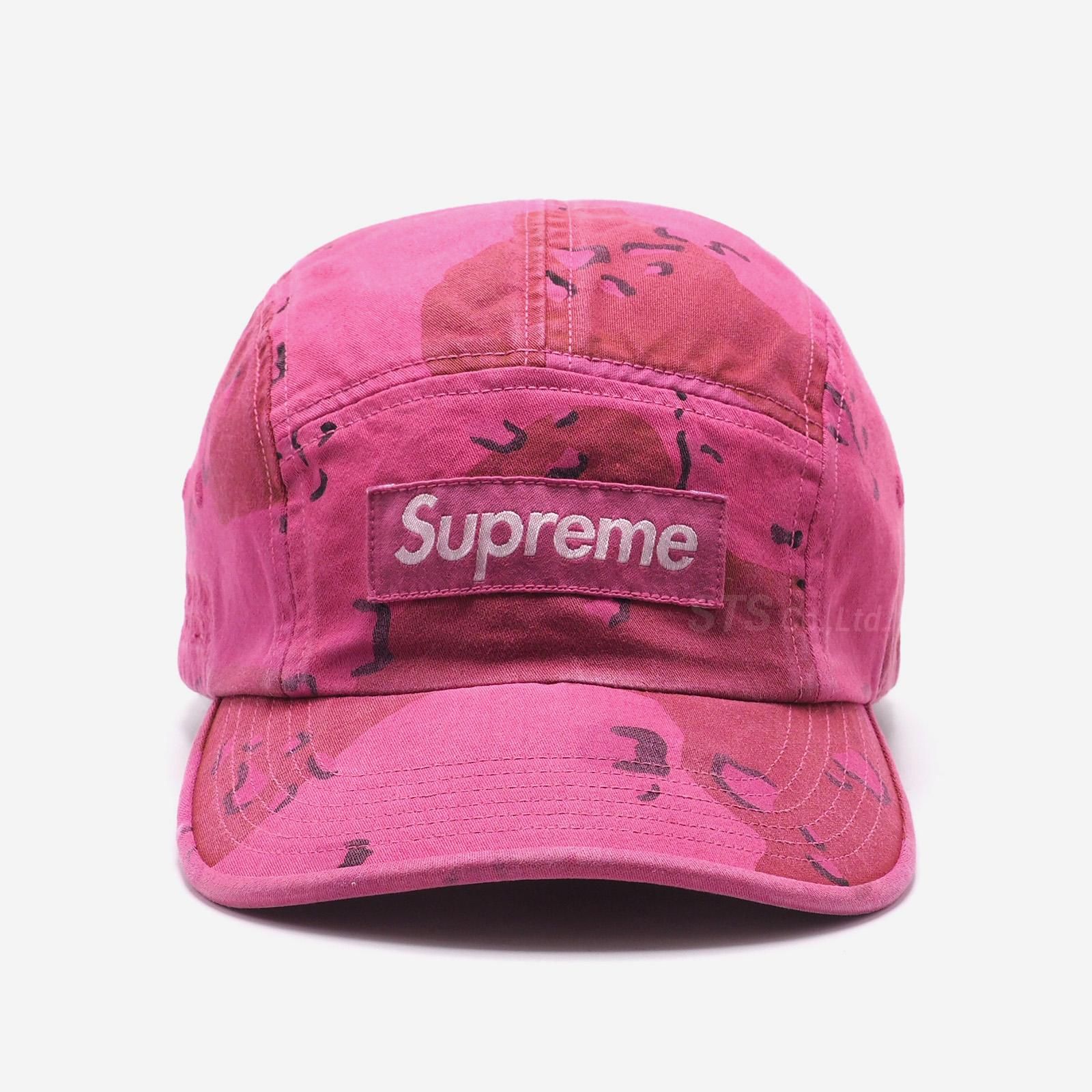 シュプリーム Overdyed Camp Cap カモ Supreme Overdyed Camo Camp Cap (SS21) - $54