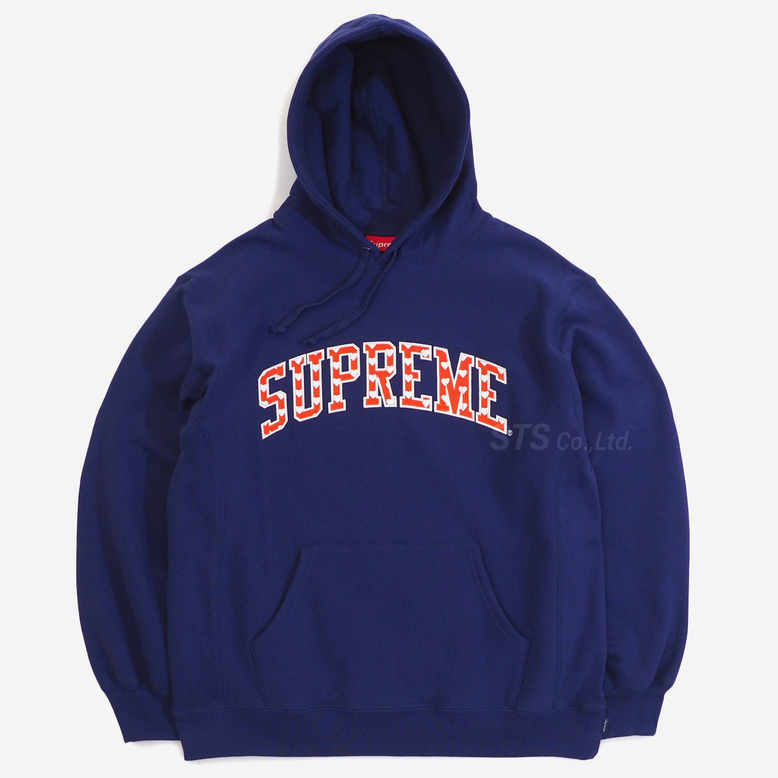 Supreme - Hearts Arc Hooded Sweatshirt - ParkSIDER