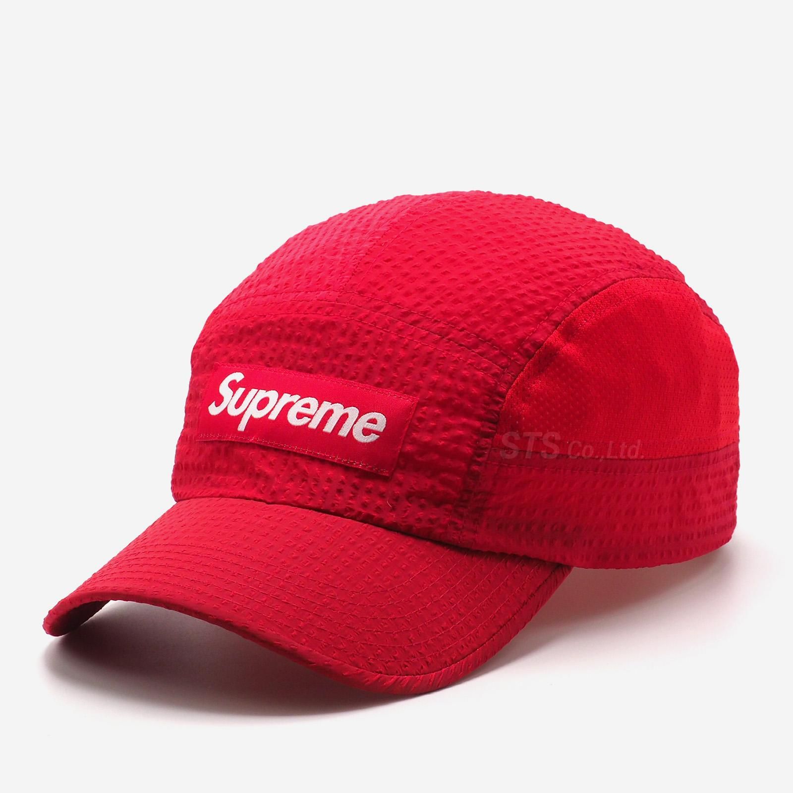 Supreme シュプリーム Mesh Seersucker Camp Cap-