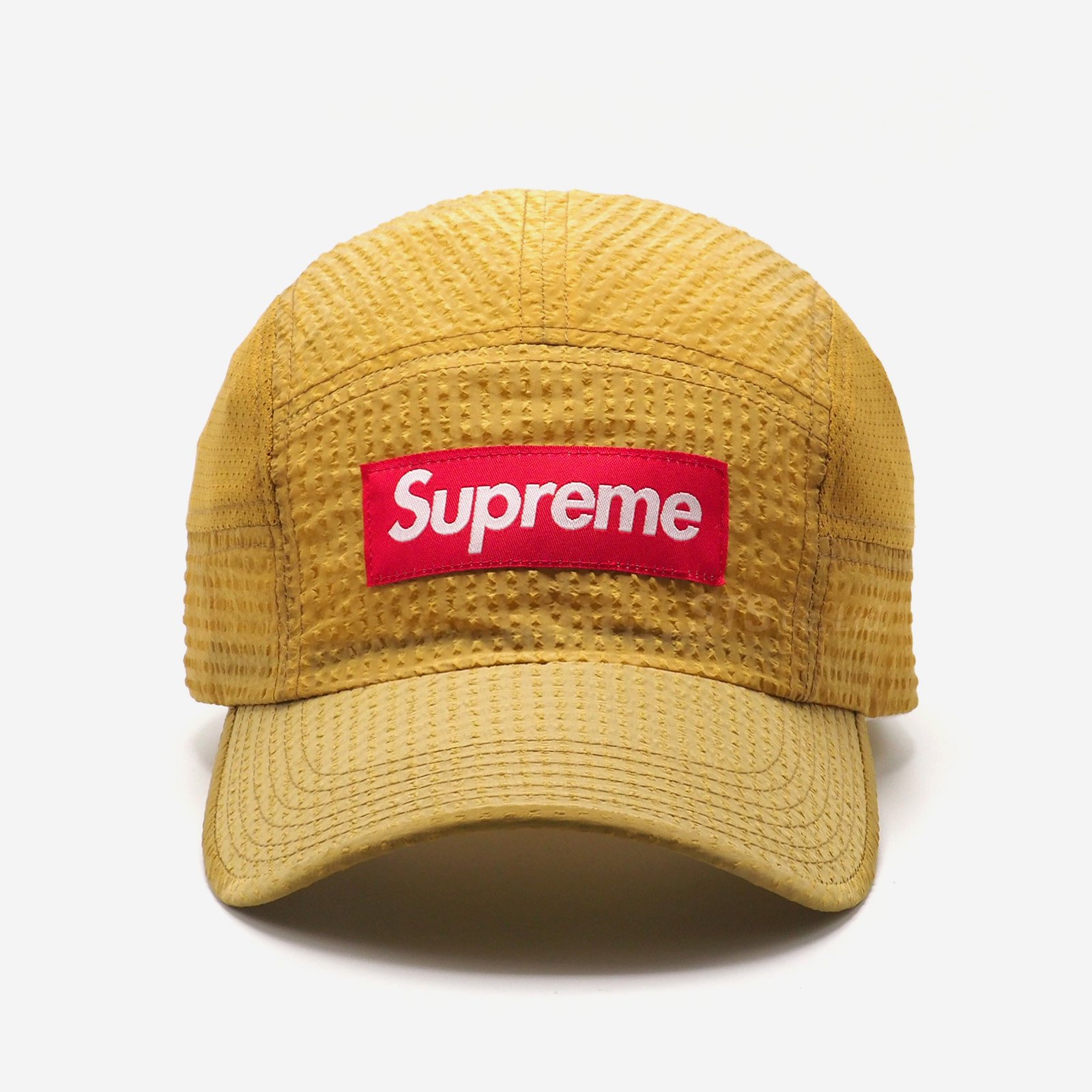 シュプリーム  キャップ　mesh seersucker camp cap