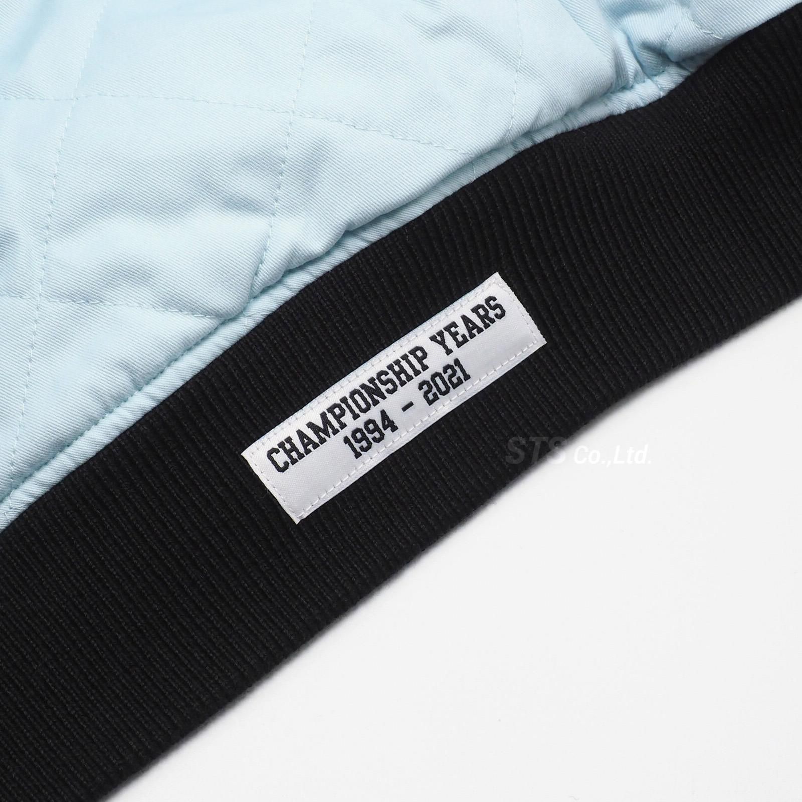 Supreme/Mitchell & Ness Satin Varsity Jacket - ParkSIDER