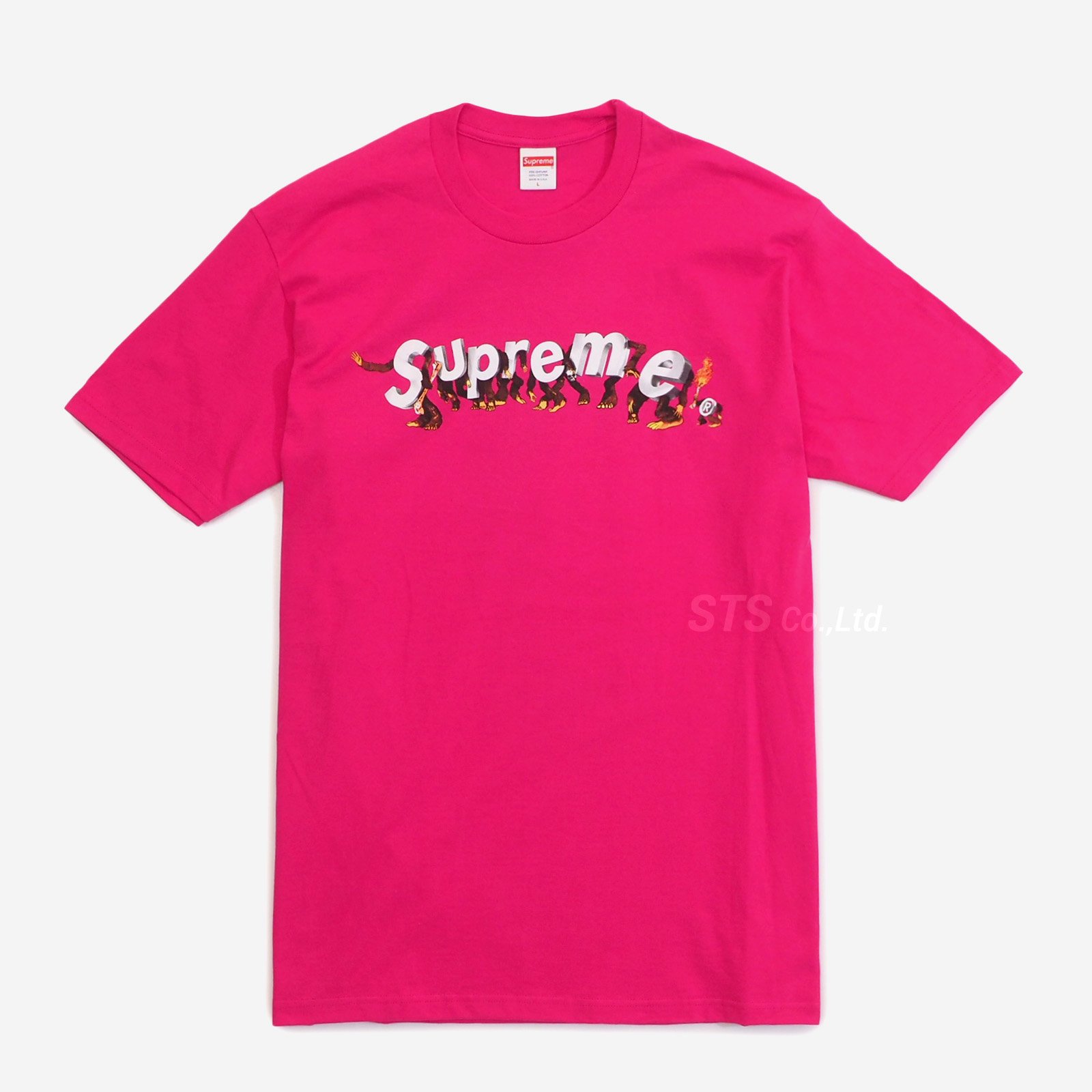 Supreme Not Sorry tee tシャツ M pink