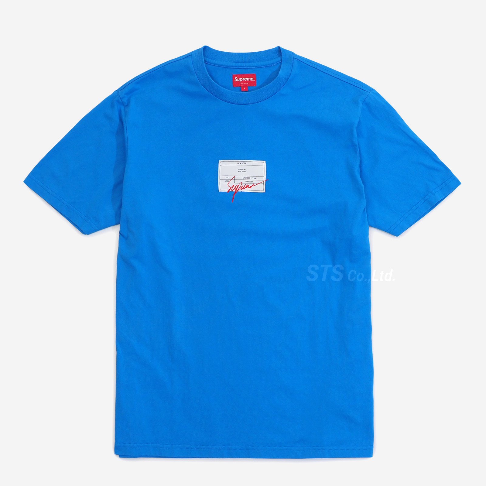 Supreme - Signature Label S/S Top - ParkSIDER