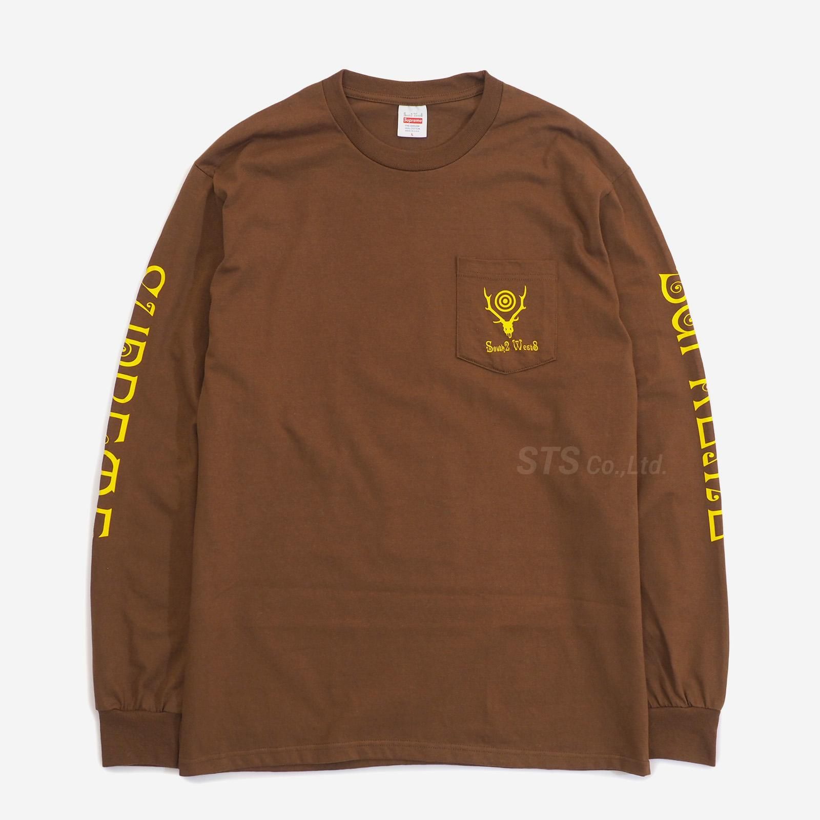 速くおよび自由な Pocket L/S WEST8/Supreme SOUTH2 Tee ParkSIDER - 帽子