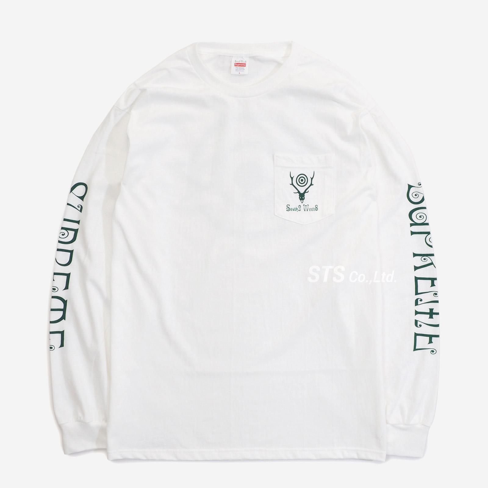 シュプリーム SOUTH2 WEST8 コラボ ロンT SOUTH2 WEST8/Supreme L/S Pocket Tee - ParkSIDER