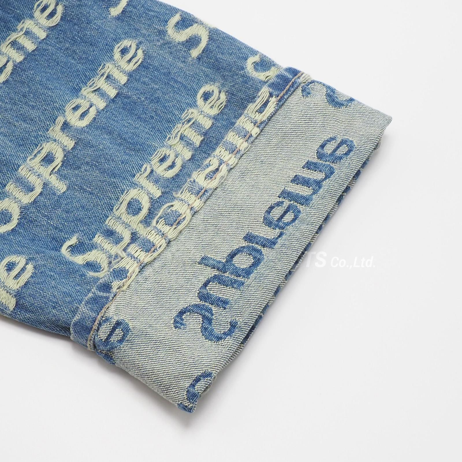 Supreme - Frayed Logos Regular Jean - ParkSIDER