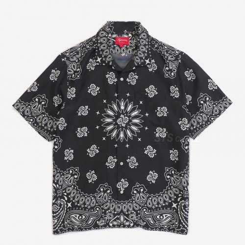 Supreme - Bandana Silk S/S Shirt
