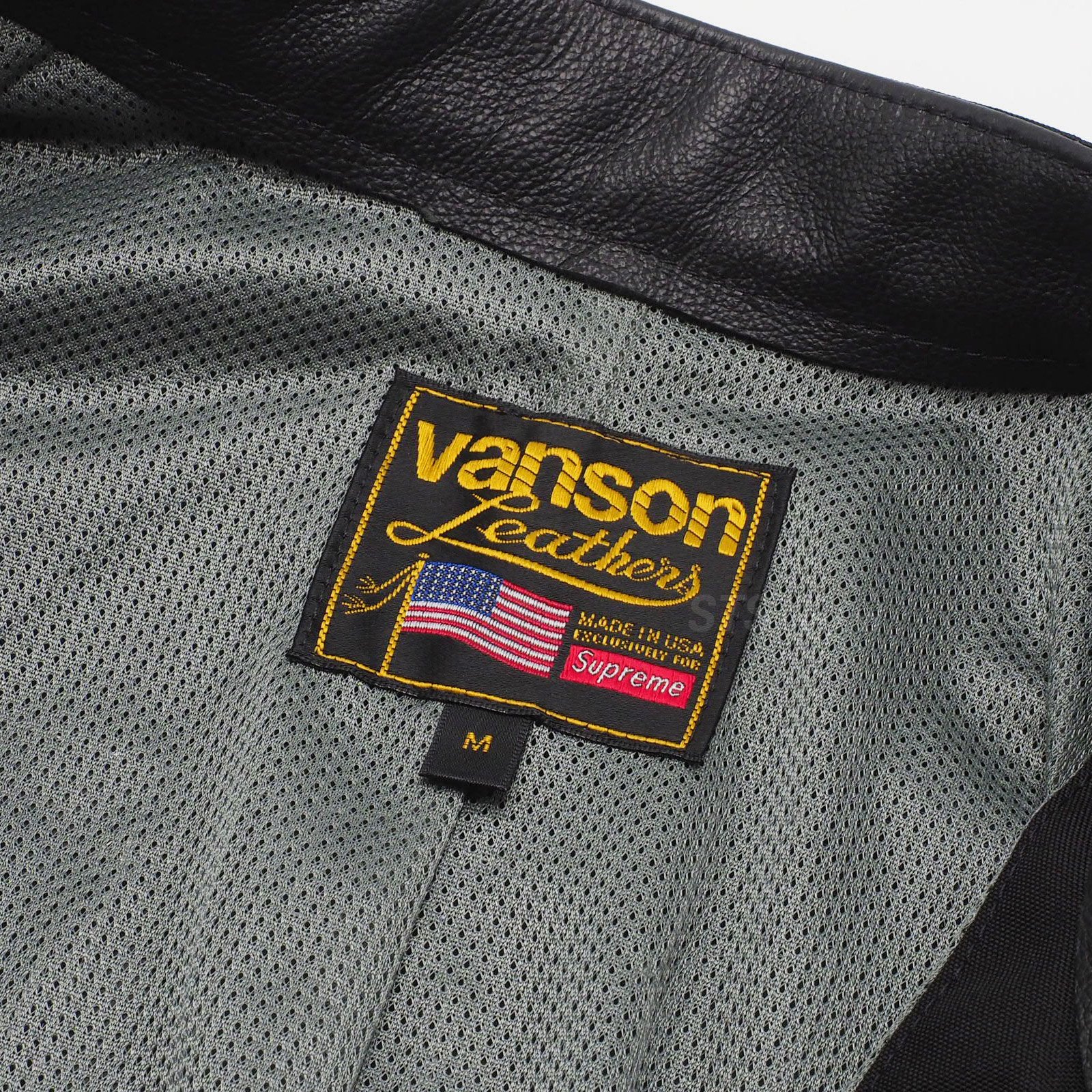 Supreme/Vanson Leathers Cordura Jacket - ParkSIDER