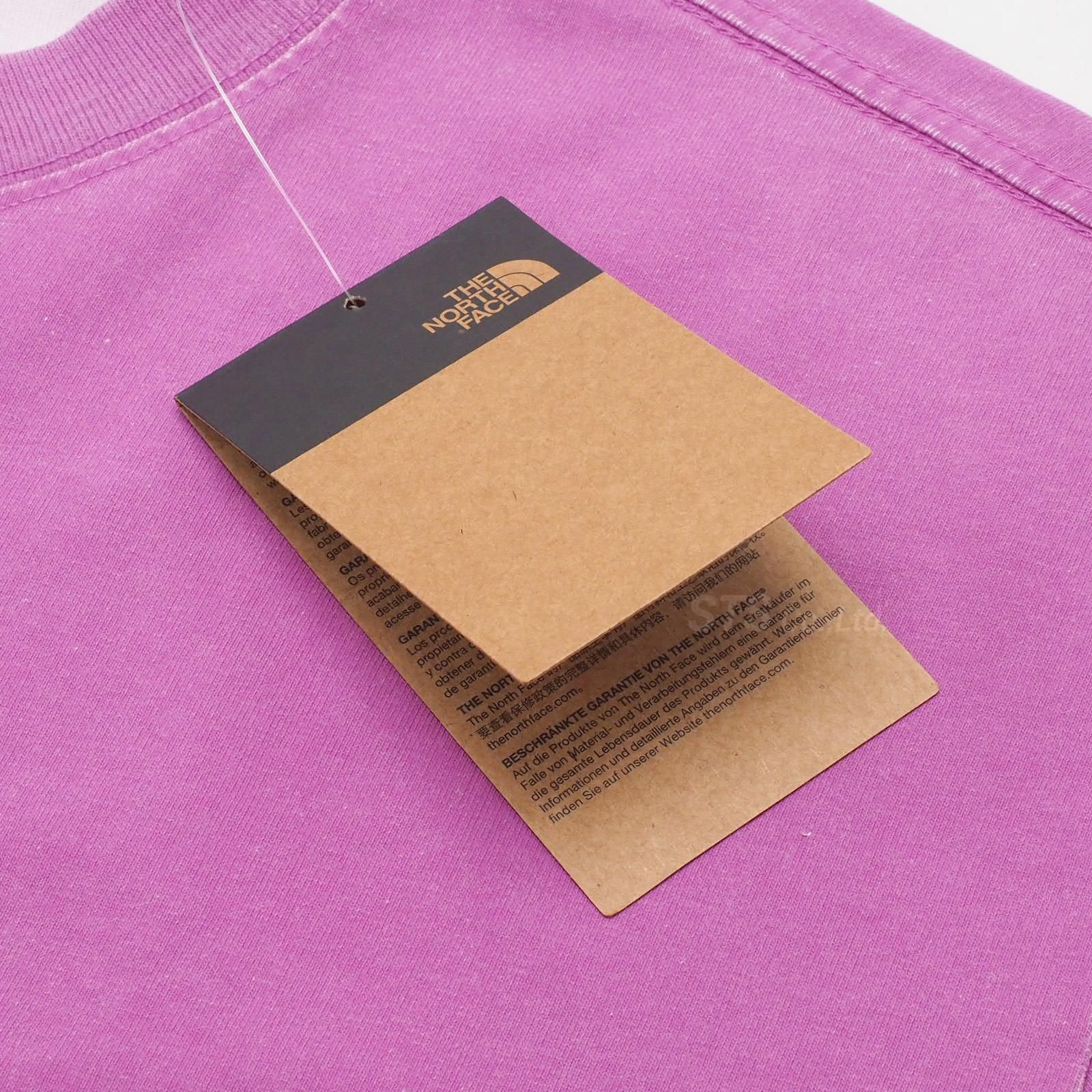 Supreme/The North Face Pigment Printed Pocket Tee - ParkSIDER
