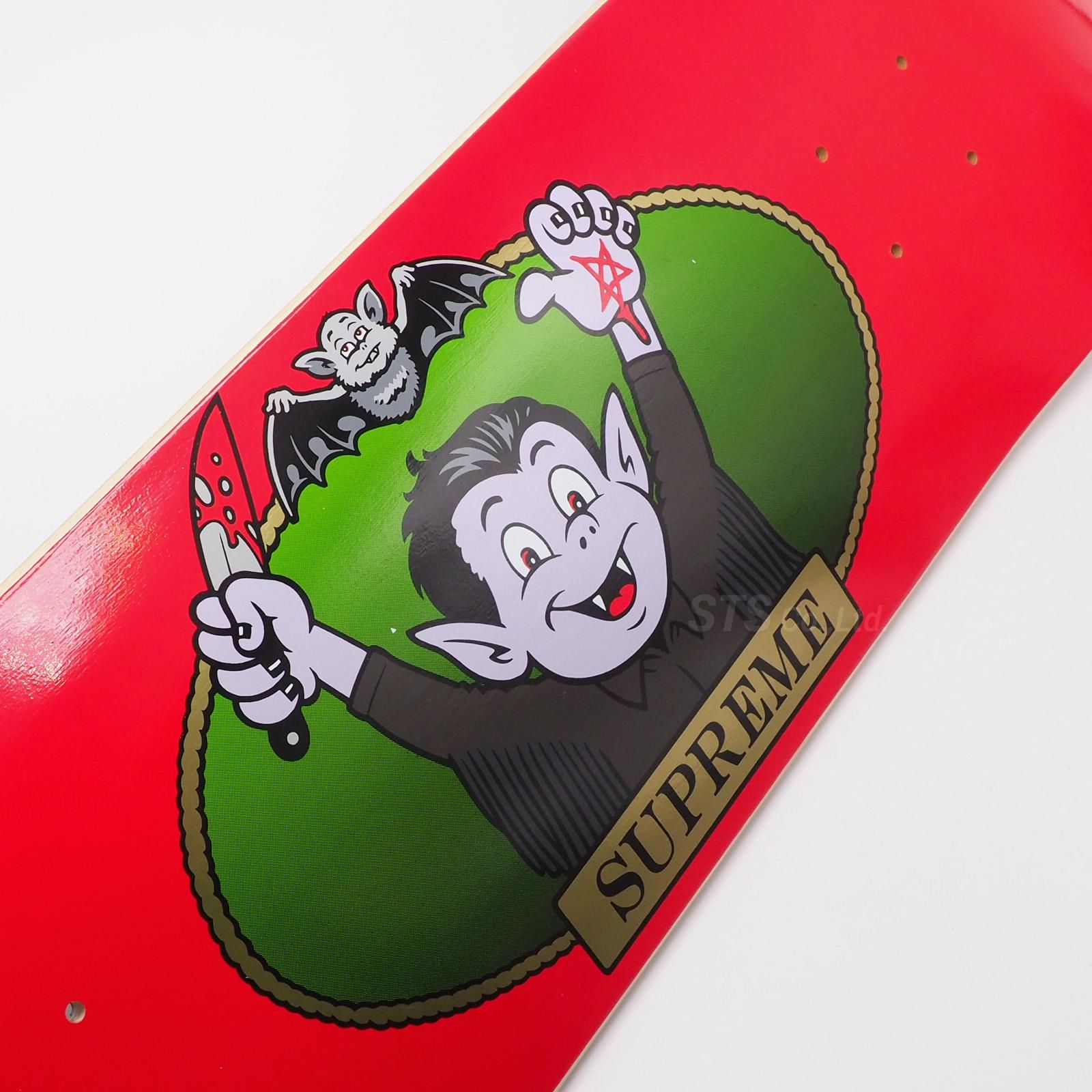 SUPREME 吸血鬼デザイン スケートボード　VAMPIRE BOY Supreme Vampire Boy スケートボード | ブラック | FARFETCH JP
