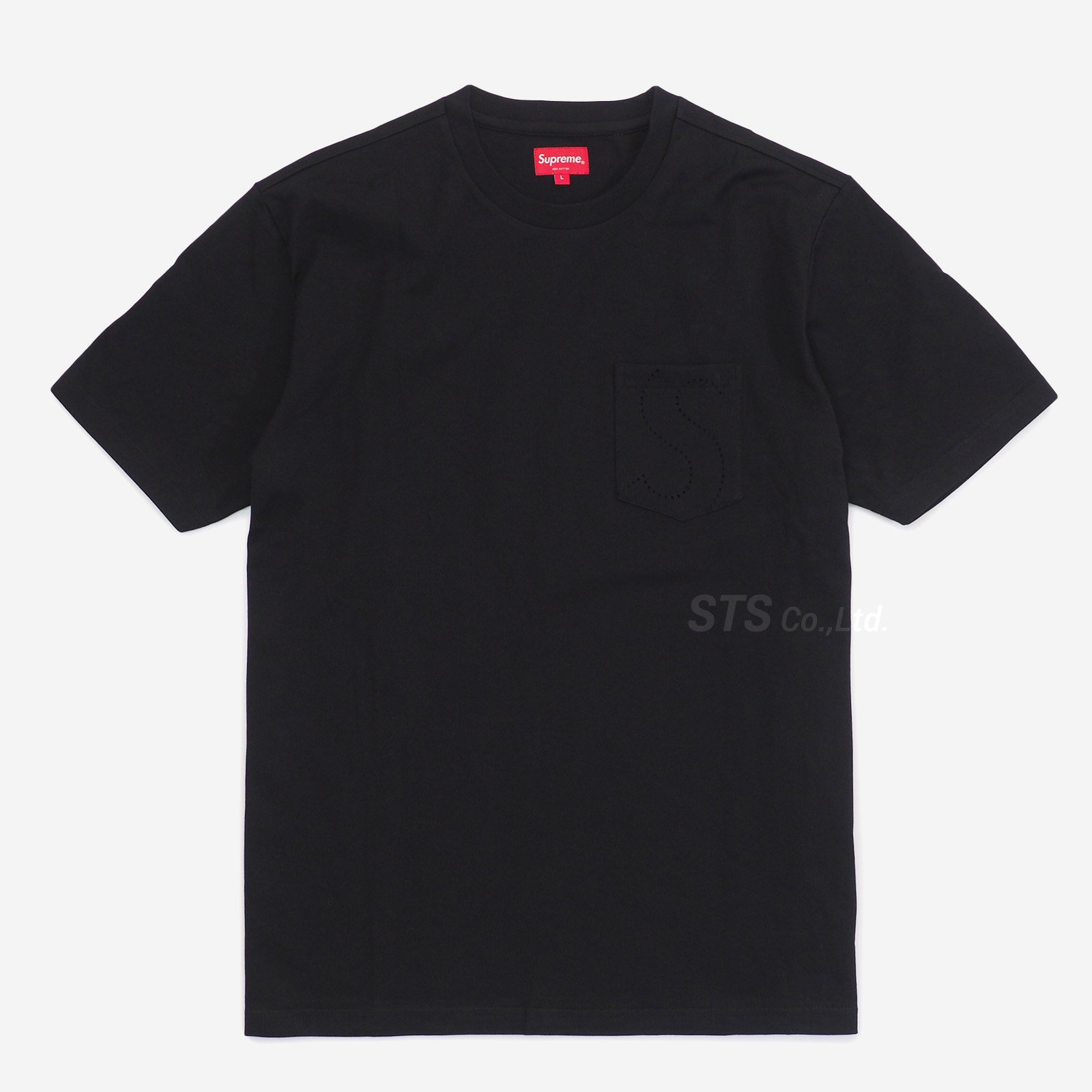 Supreme - Laser Cut S Logo Pocket Tee - ParkSIDER