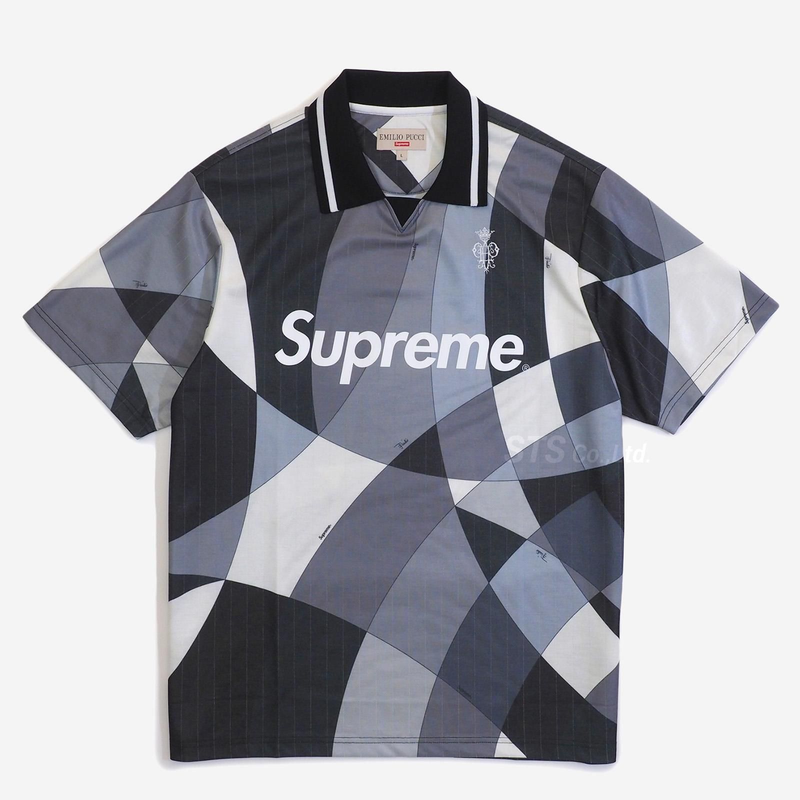 br>Supreme シュプリーム/Supreme×EMILIO PUCCI サッカージャージ/L ...