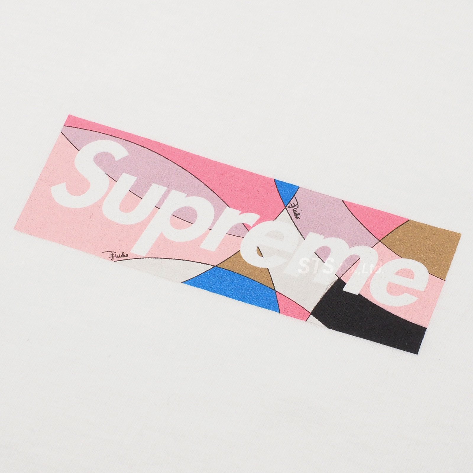 Supreme/Emilio Pucci Box Logo Tee - ParkSIDER