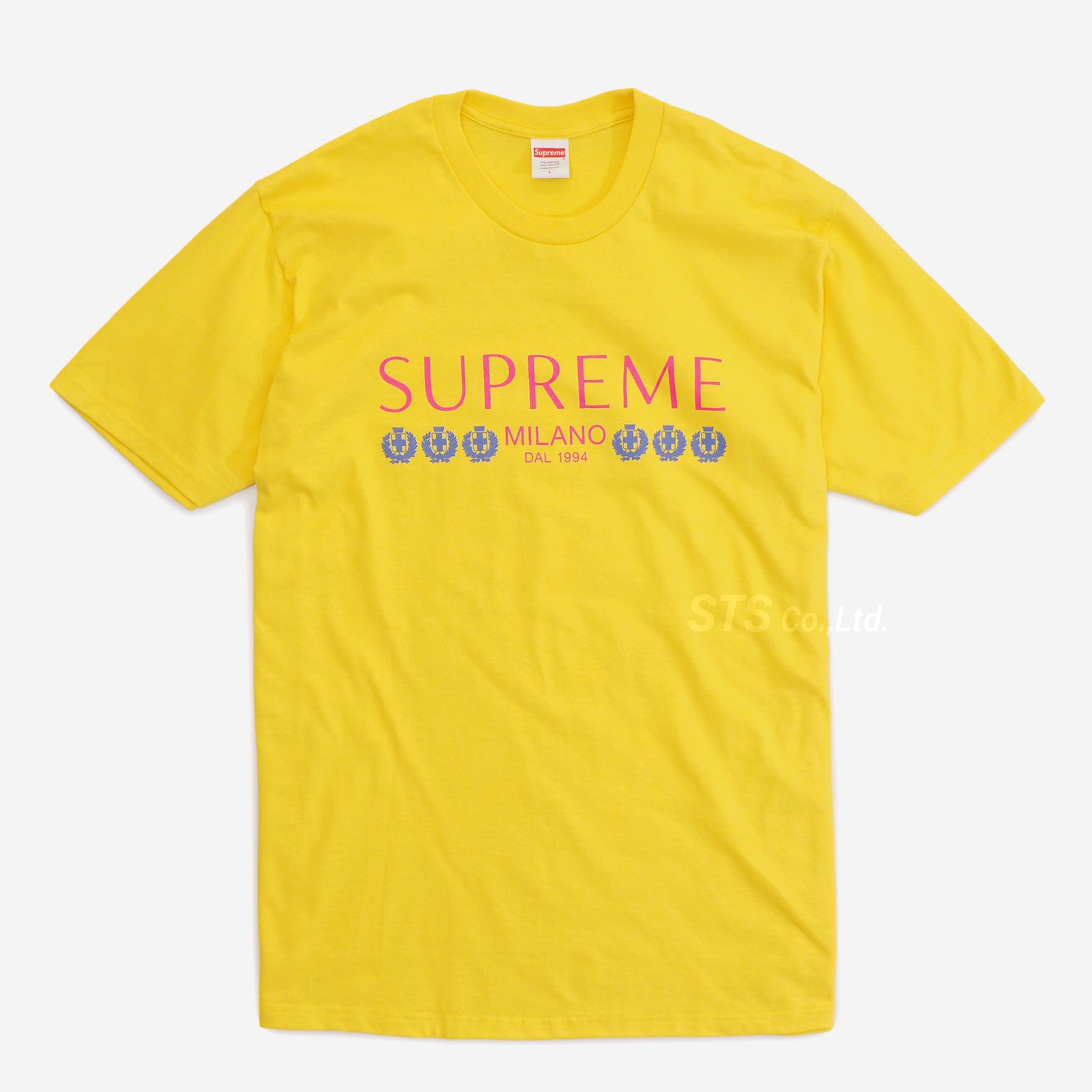 supreme ミラノTシャツ　ピンク　M