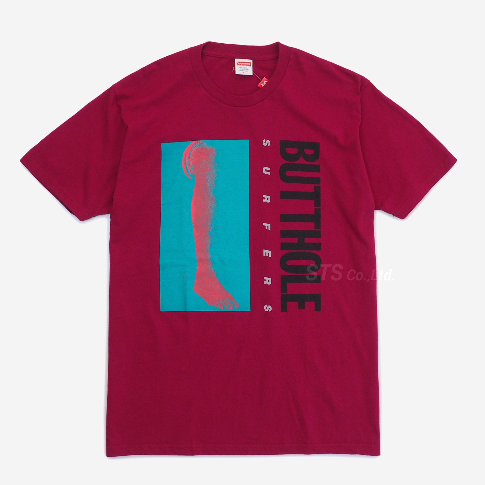 Supreme/Butthole Surfers Leg Tee - ParkSIDER