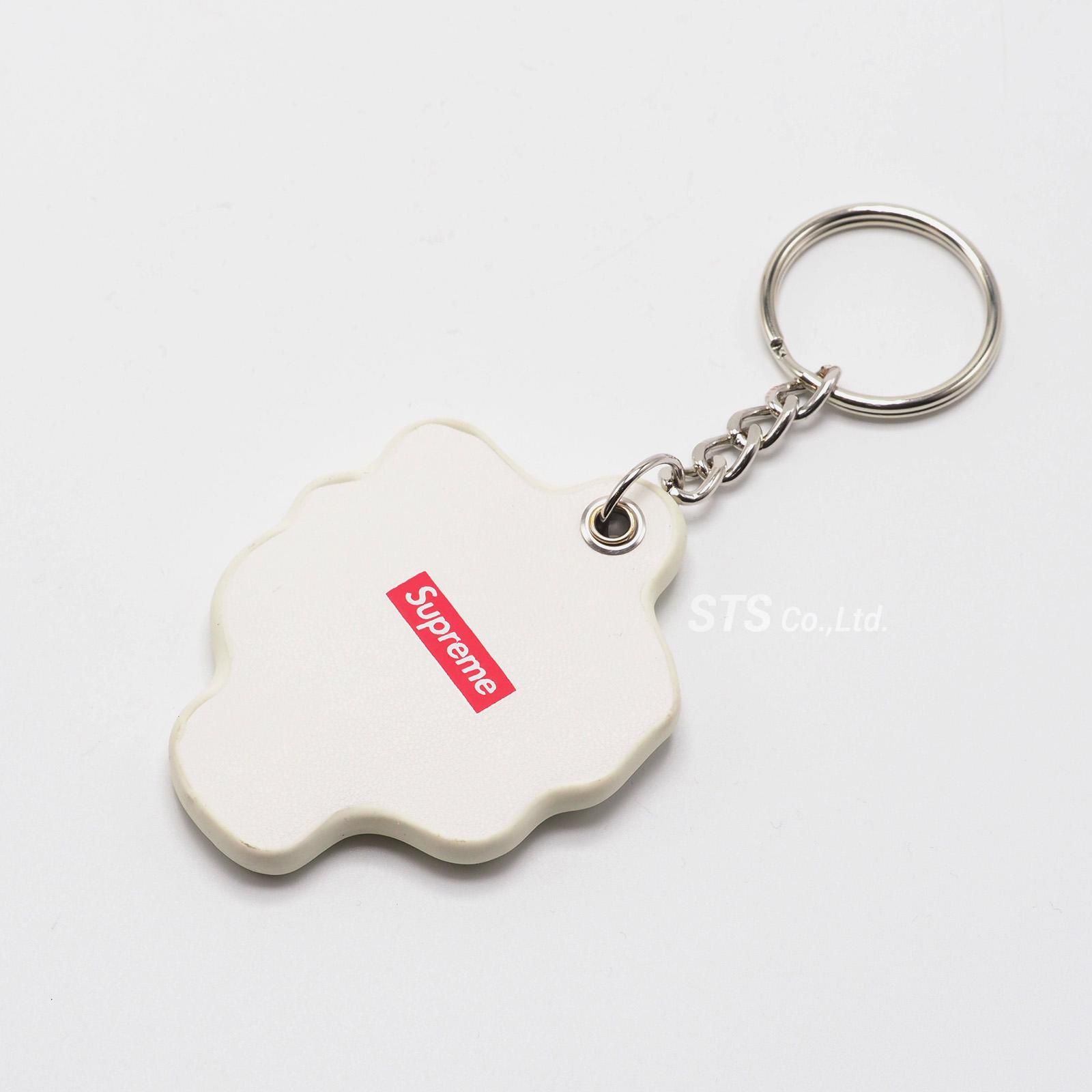Supreme 21SS panther keychain レザー パンサー 白 Supreme - 21SS Supreme panther keychainの通販 by みー's shop