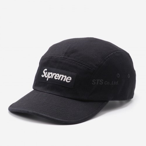 【30% OFF】Supreme - Washed Chino Twill Camp Cap