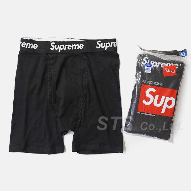 Supreme - Hanes Boxer Briefs (4 Pack) - ParkSIDER