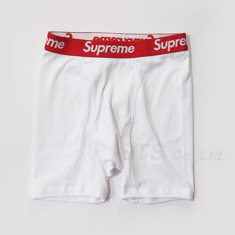新品 Supreme シュプリーム Hanes 4 Boxer Briefs Supreme Supreme/Hanes Boxer Briefs (4Pack) シュプリームxへ