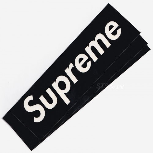 Supreme - Clear Vinyl Box Logo Sticker