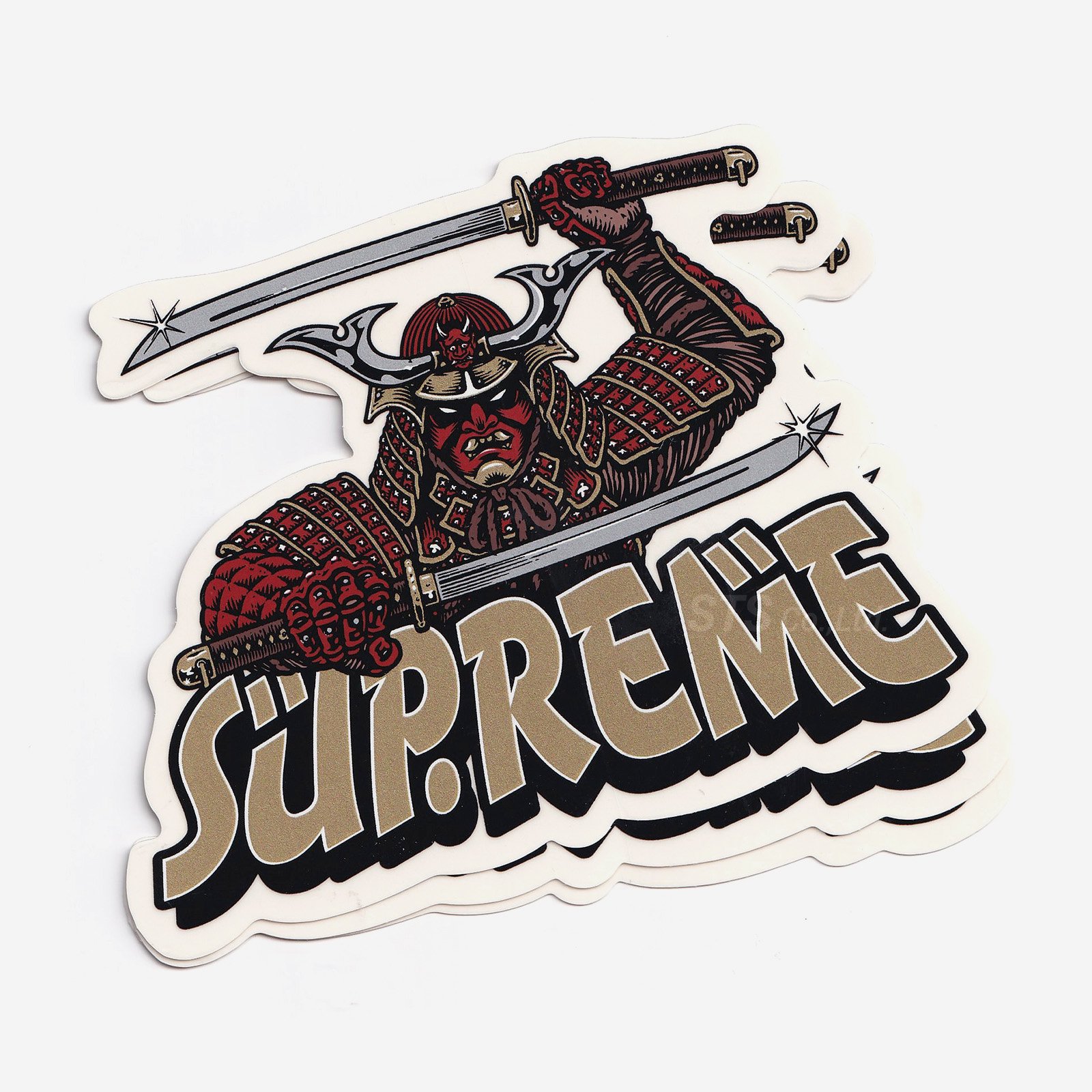 Supreme - Samurai Sticker | スプリーム サムライ ステッカー - ParkSIDER