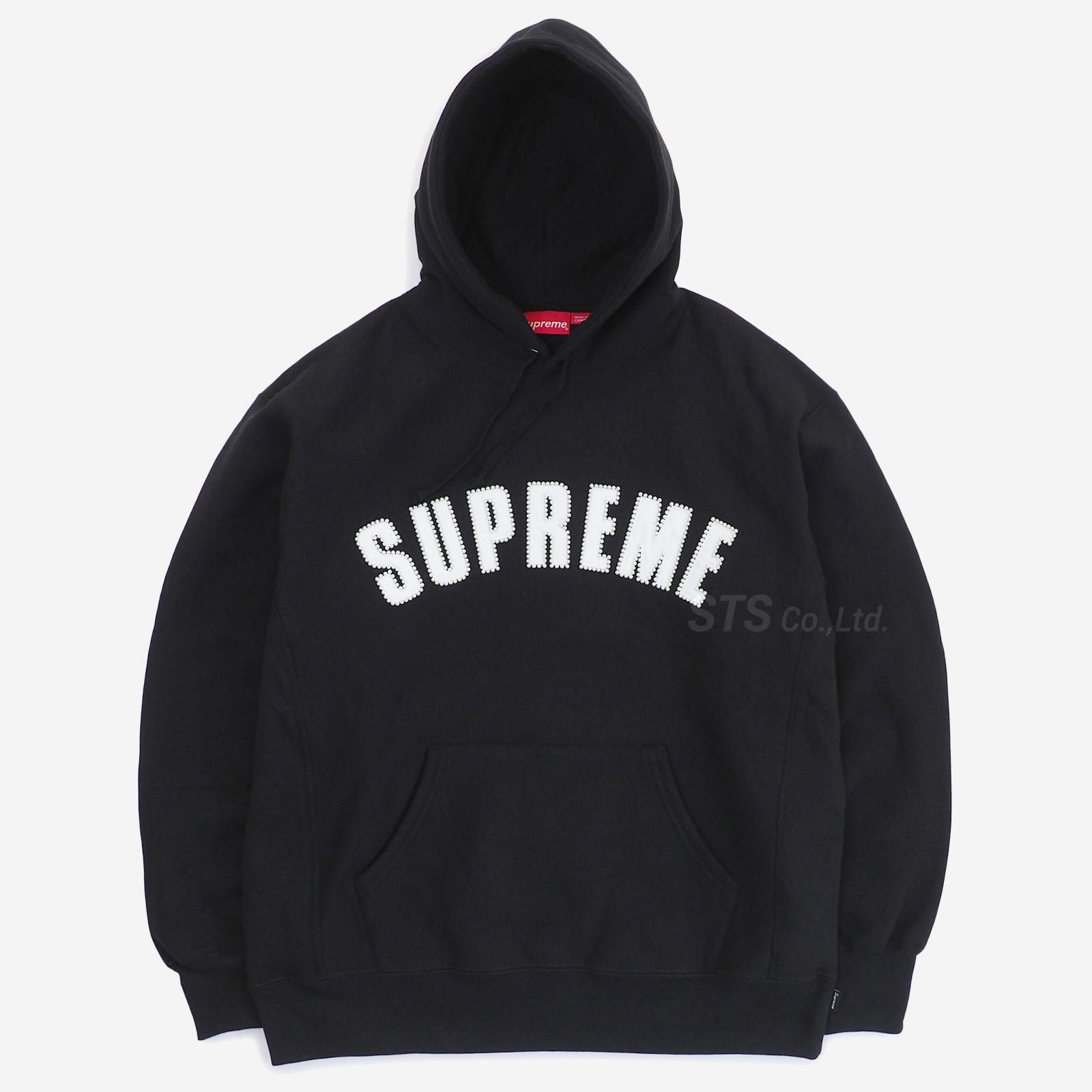 (超人気カラー) Supreme　フードパイルロゴ　パーカー SUPREME】Piping Zip Up Hooded Sweatshirt Red - 25FW (Supreme