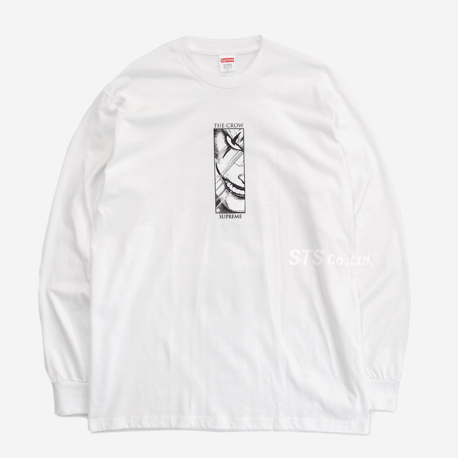 Supreme The Crow L/S Tee white - Tシャツ/カットソー(七分/長袖)