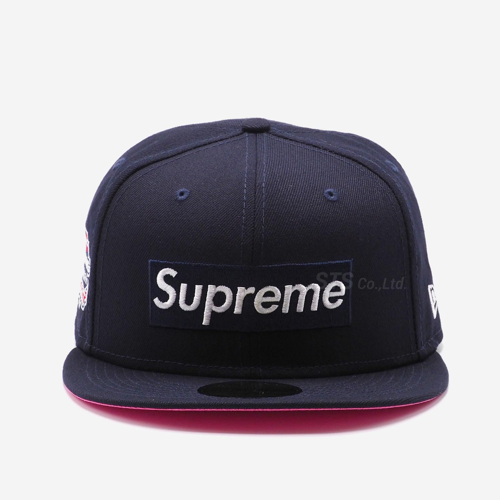 Supreme No Comp Box Logo New Era 7 1/2 紺 - キャップ