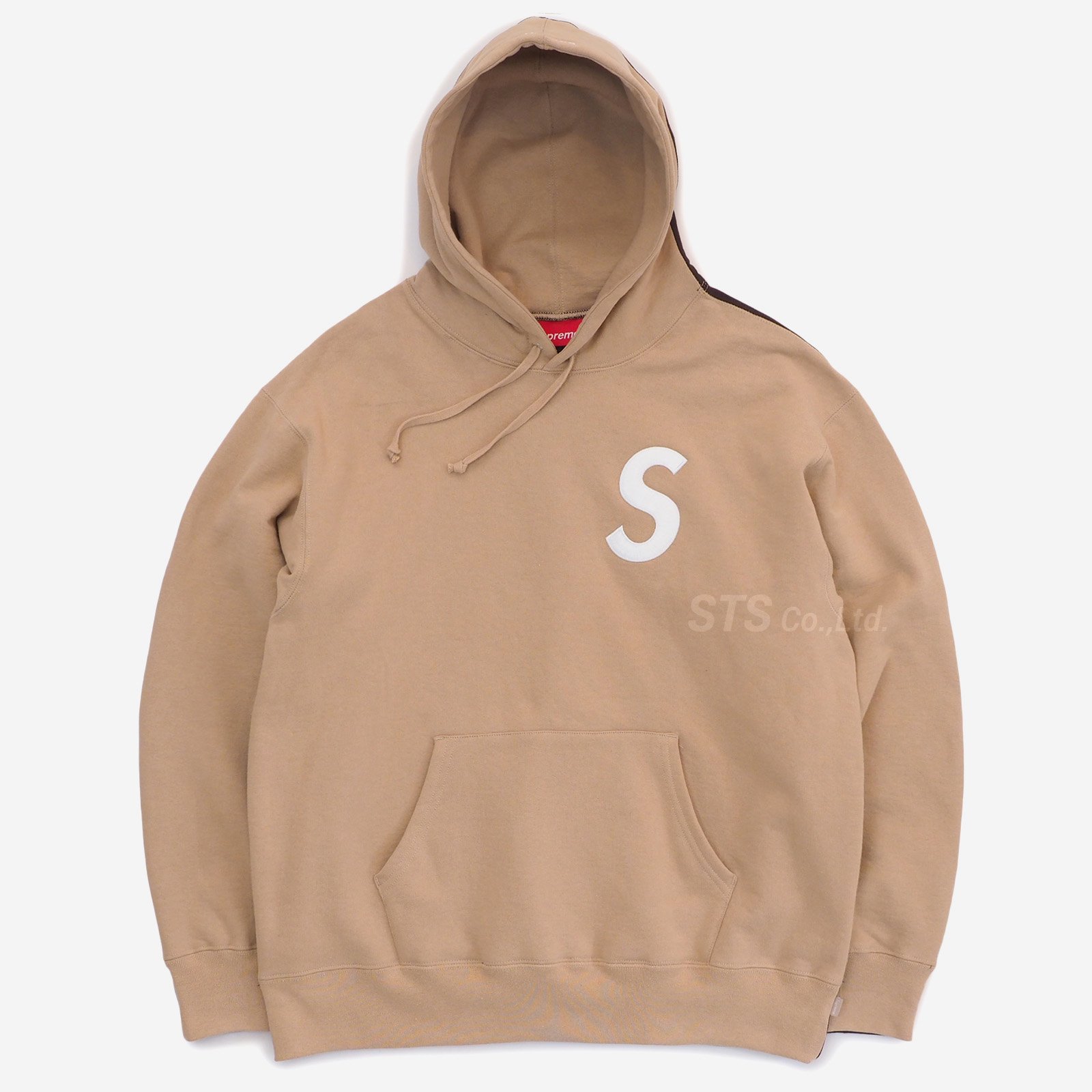 supreme S Logo Split Hooded Sweatshirt M