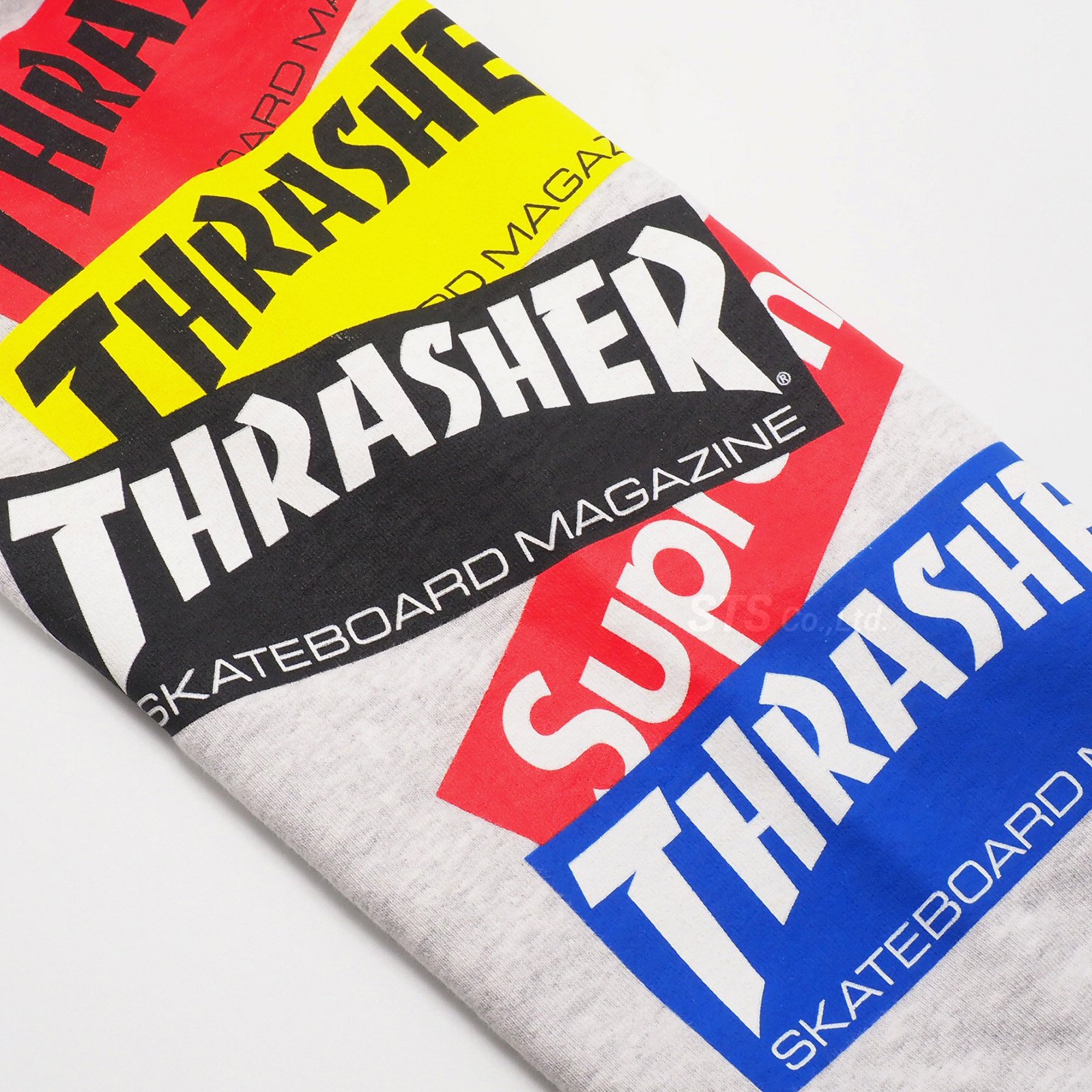 Supreme/Thrasher Multi Logo Zip Up Sweatshirt - ParkSIDER