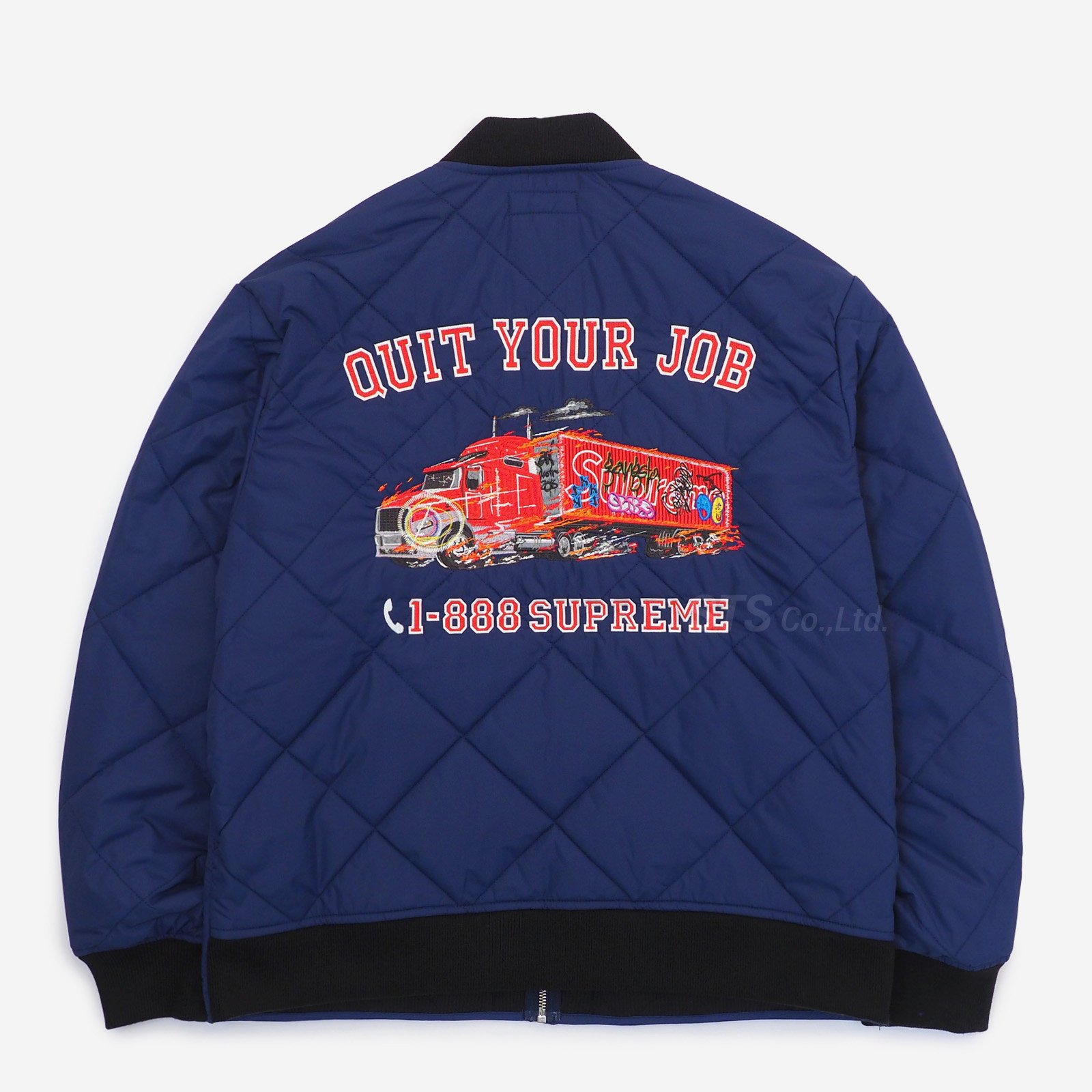 Supreme - Quit Your Job Quilted Work Jacket - ParkSIDER