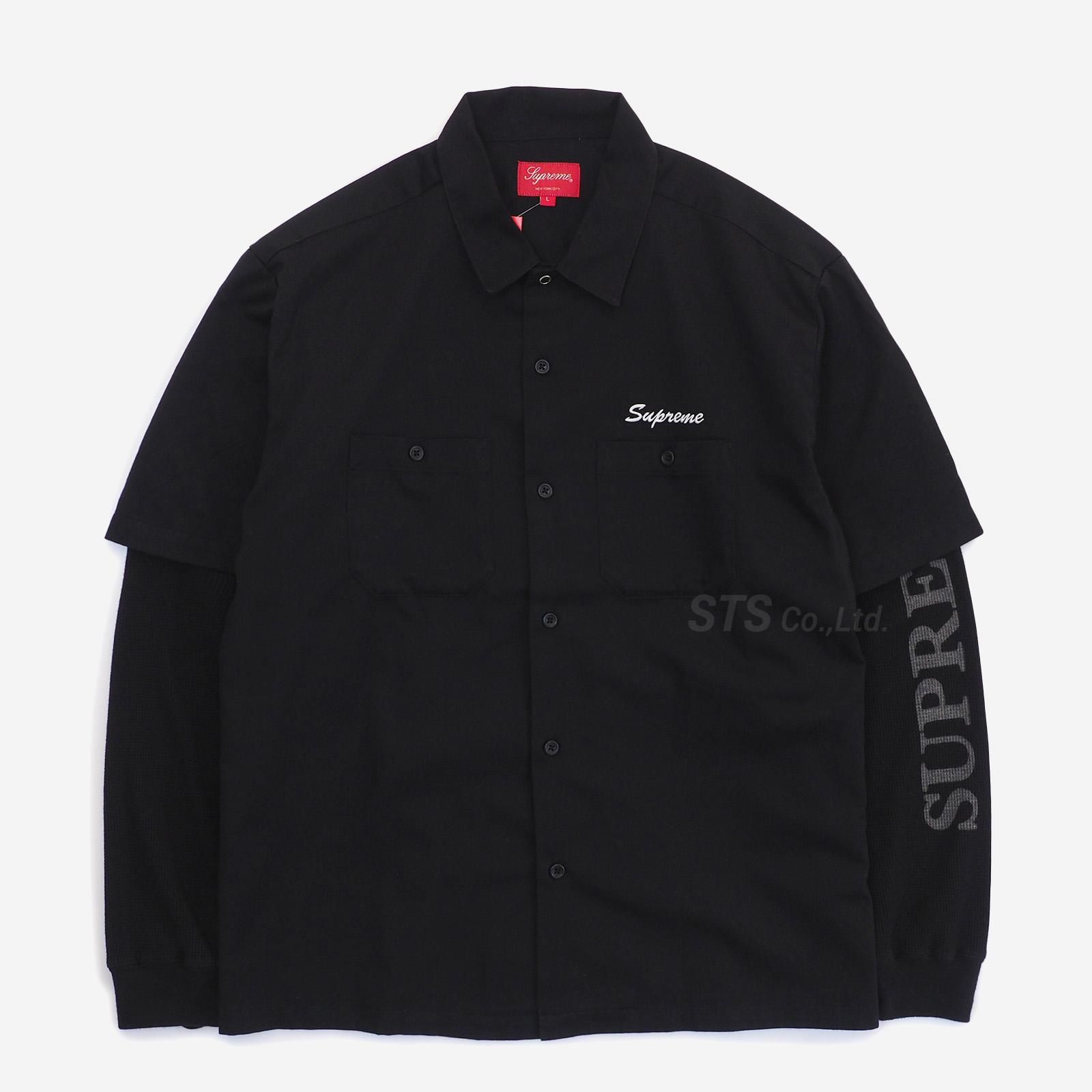 Supreme®︎ Thermal Work Shirt (Plaid L)-eastgate.mk