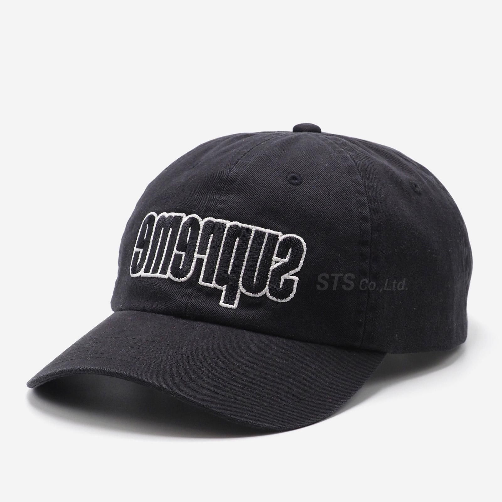 [稀少]Supreme　Reverse Logo 6-Panel　黒 Supreme - Reverse Logo 6-Panel - ParkSIDER