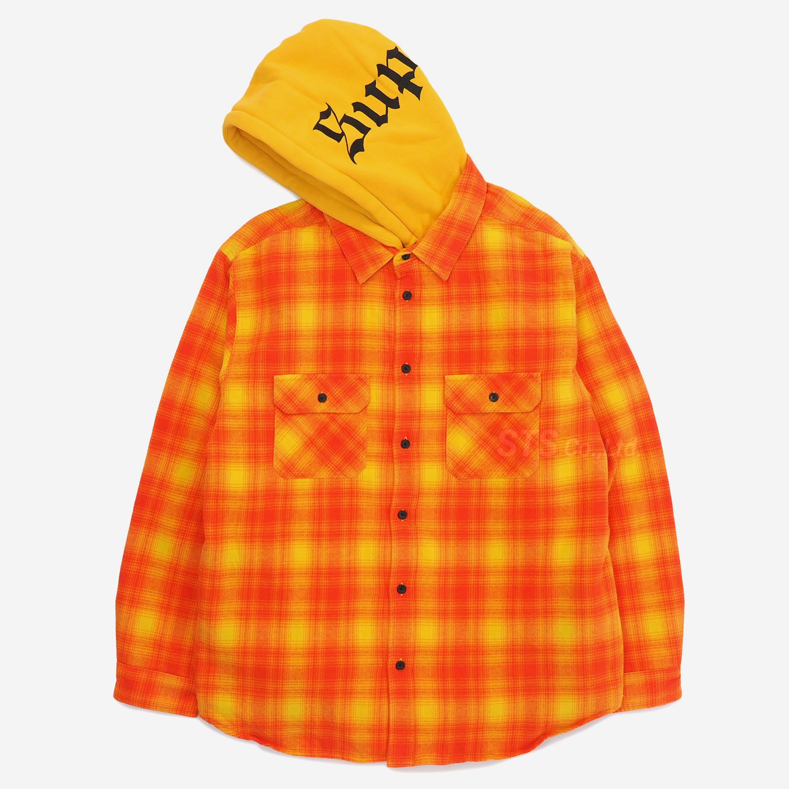Supreme - Hooded Flannel Zip Up Shirt - ParkSIDER