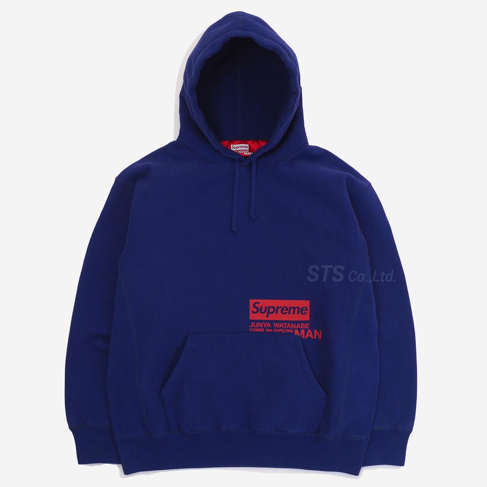 Comme de outlet garcons supreme hoodie