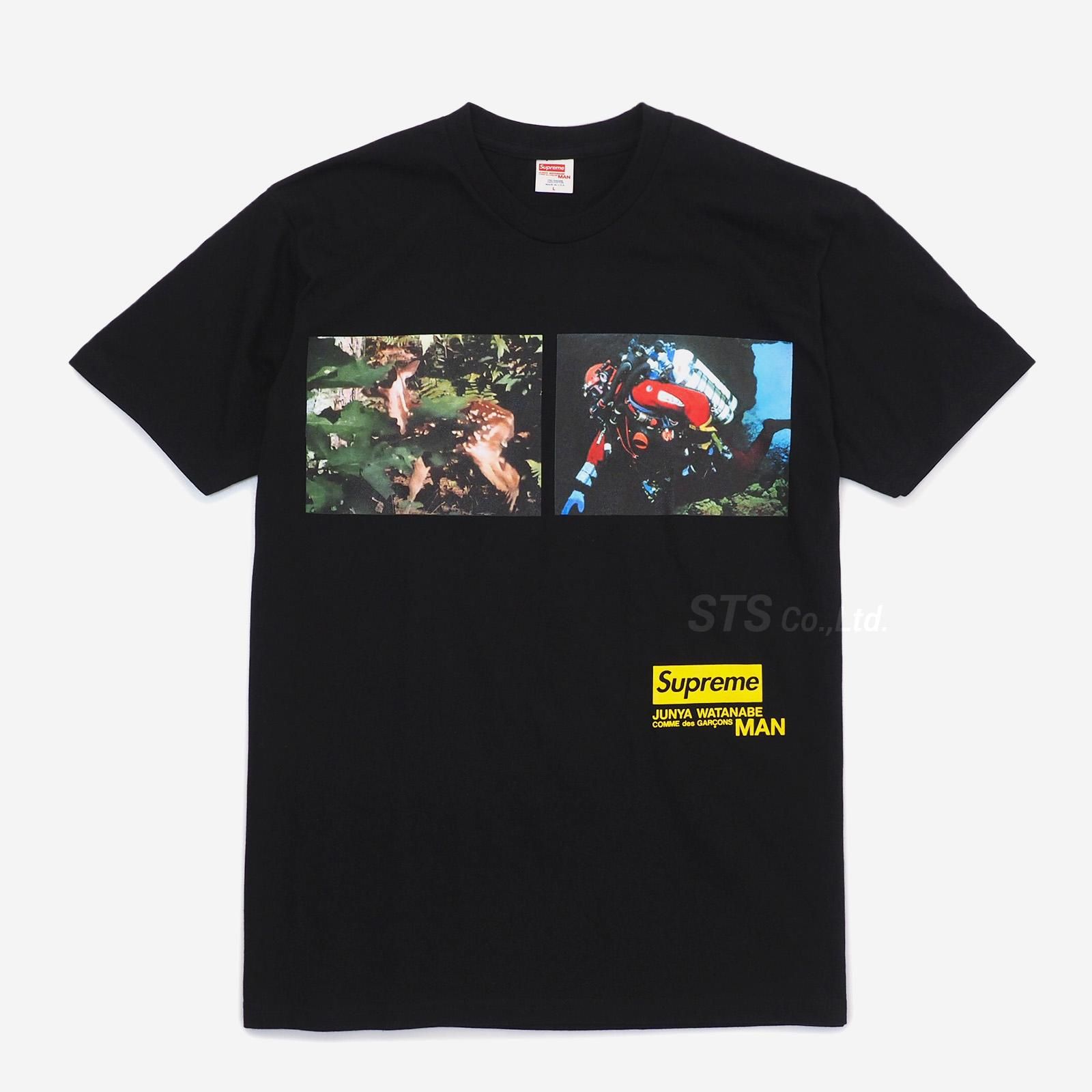 L supreme ジュンヤ ワタナベ ギャルソン コラボ Tシャツ - Tシャツ