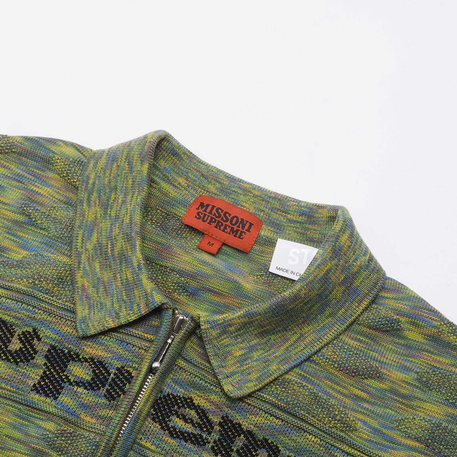 Supreme/Missoni Zip L/S Polo - ParkSIDER