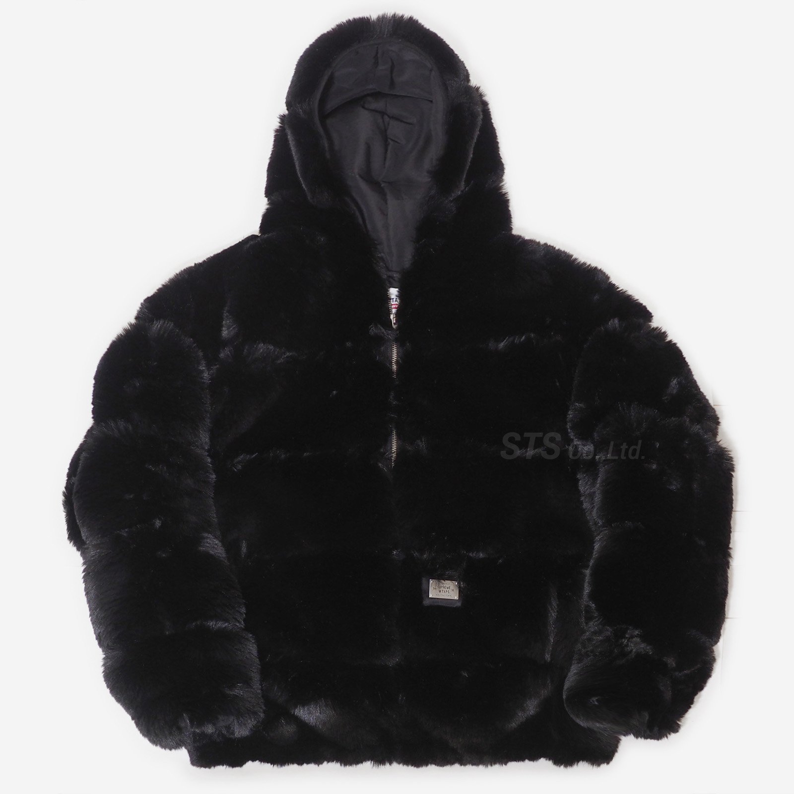WTAPSダブルタップスsupreme wtaps Faux Fur Hooded Jacket XL