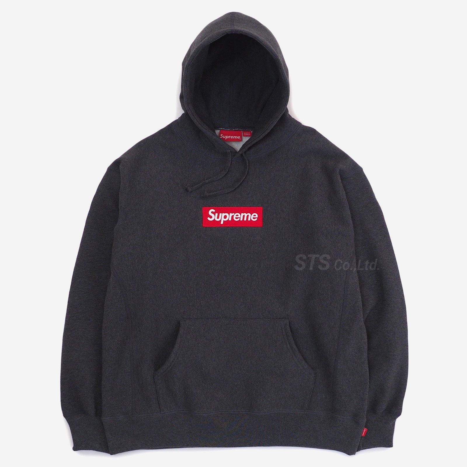 Supreme Box Logo Hooded Sweatshirt プラム